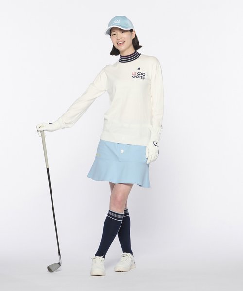 le coq sportif GOLF (ルコックスポルティフ（ゴルフ）)/襟ボーダーハイネックセーター/img07