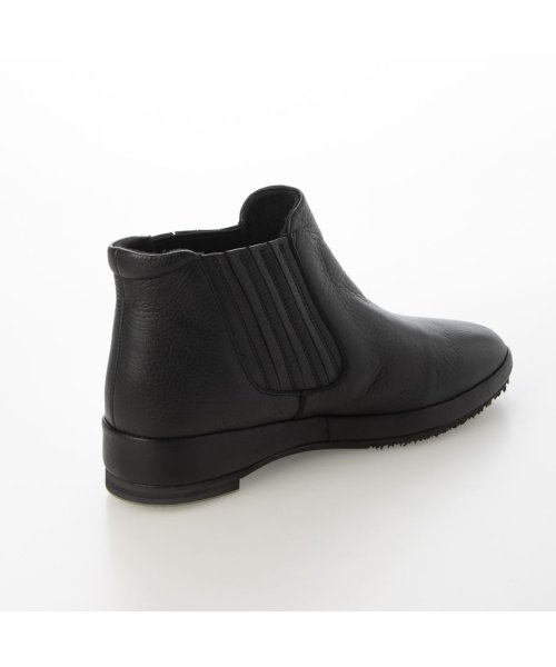 サイドゴアシンプルショートブーツ 