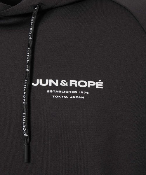 JUN and ROPE(ジュン＆ロペ)/【セットアップ対応】スーティングジャージーパーカー/img11