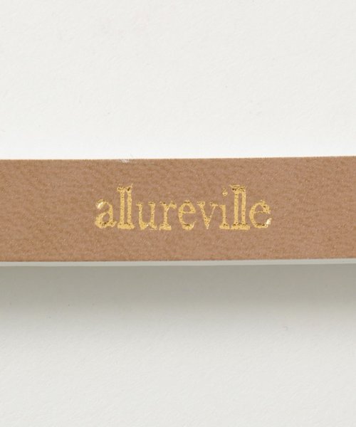allureville(アルアバイル)/クロスパーツ細ベルト/img01