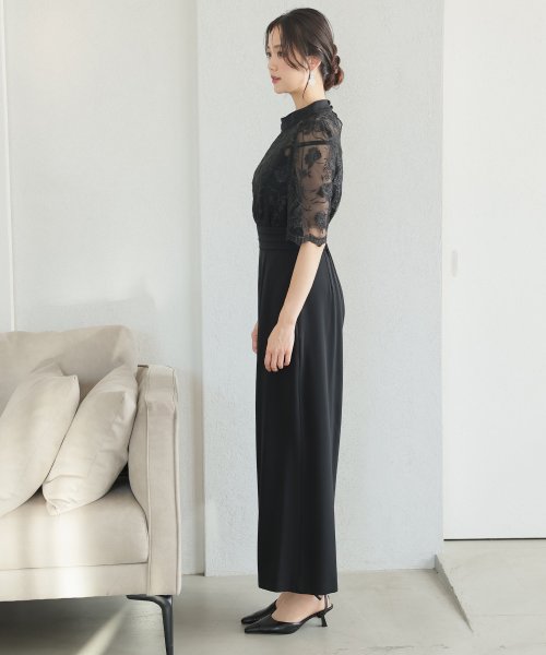 結婚式 パンツドレス 結婚式 二次会 食事会 セレモニー 発表会