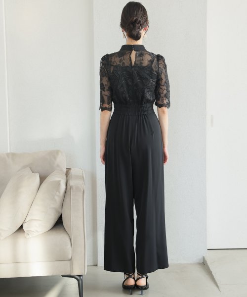 結婚式 パンツドレス 結婚式 二次会 食事会 セレモニー 発表会