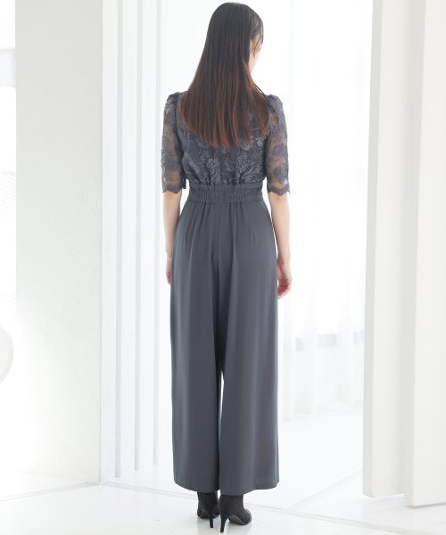 結婚式 パンツドレス 結婚式 二次会 食事会 セレモニー 発表会