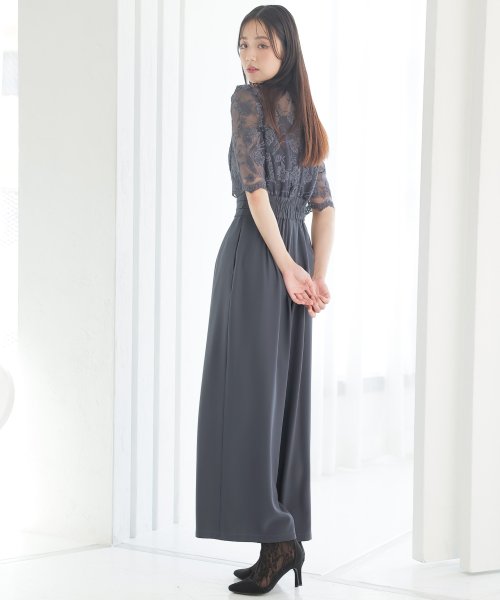 結婚式 パンツドレス 結婚式 二次会 食事会 セレモニー 発表会