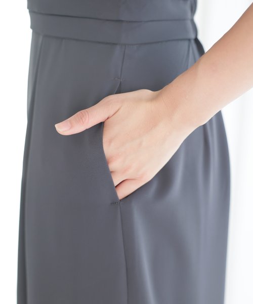 結婚式 パンツドレス 結婚式 二次会 食事会 セレモニー 発表会