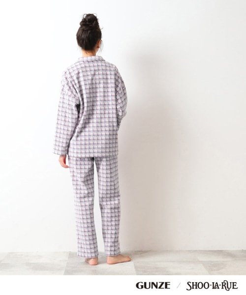 SHOO・LA・RUE(シューラルー)/【GUNZE】寝返りのしやすさを考えたパジャマ（長袖長パンツ）/img13