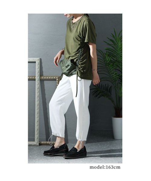 Sawa a la mode(サワアラモード)/「スポーティー」な魅力ポケット付き半袖Tシャツ/img07