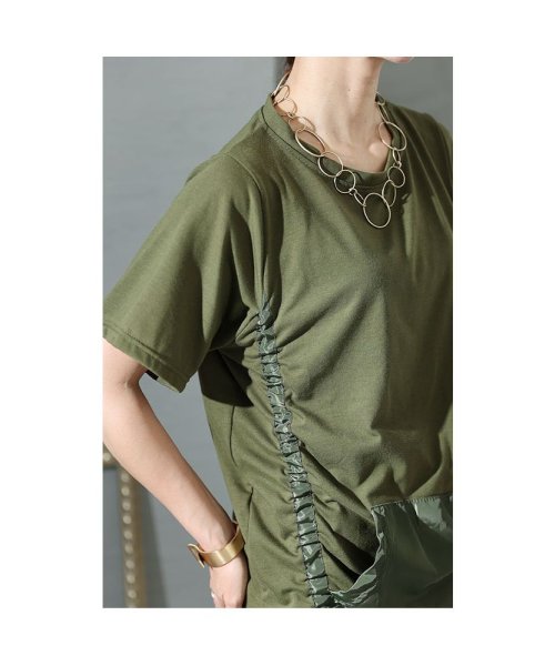 Sawa a la mode(サワアラモード)/「スポーティー」な魅力ポケット付き半袖Tシャツ/img09