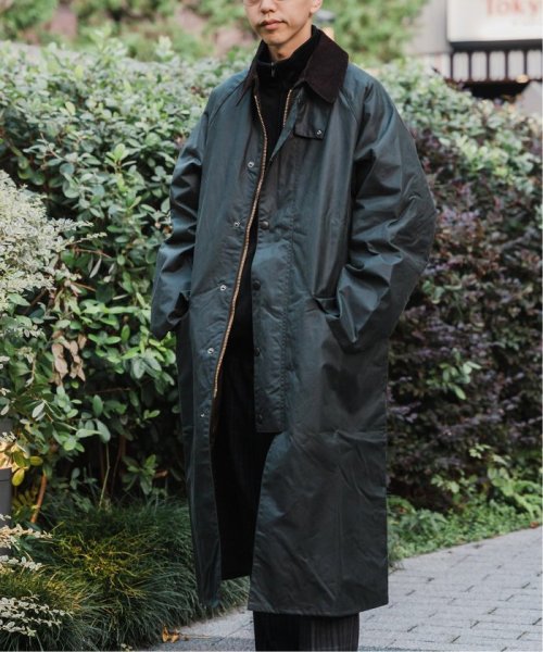 EDIFICE(エディフィス)/【Barbour / バブアー】OVERSIZE WAX BURGHLEY / バーレー/img03