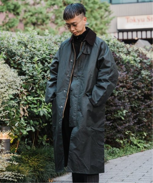 EDIFICE(エディフィス)/【Barbour / バブアー】OVERSIZE WAX BURGHLEY / バーレー/img04