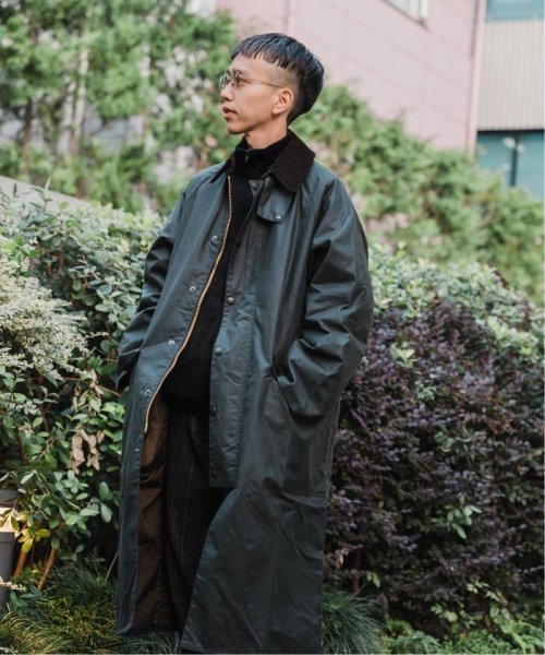 EDIFICE(エディフィス)/【Barbour / バブアー】OVERSIZE WAX BURGHLEY / バーレー/img06