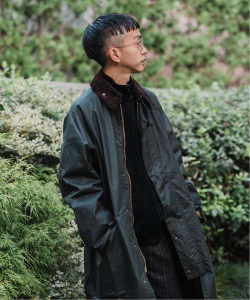 EDIFICE(エディフィス)/【Barbour / バブアー】OVERSIZE WAX BURGHLEY / バーレー/img10