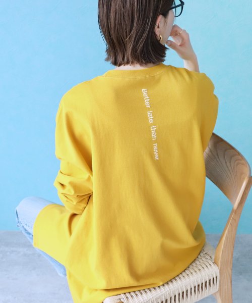 reca(レカ)/二重織バック刺繍ロゴTシャツ(R23230－k)/img12