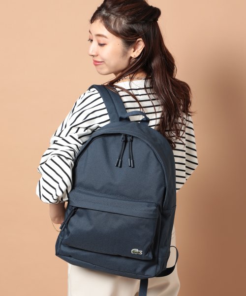 LACOSTE(ラコステ)/PC収納可能◎【LACOSTE / ラコステ】ネオクロコ PC デイパック バックパック NH4099 プレゼント ユニセックス/img17