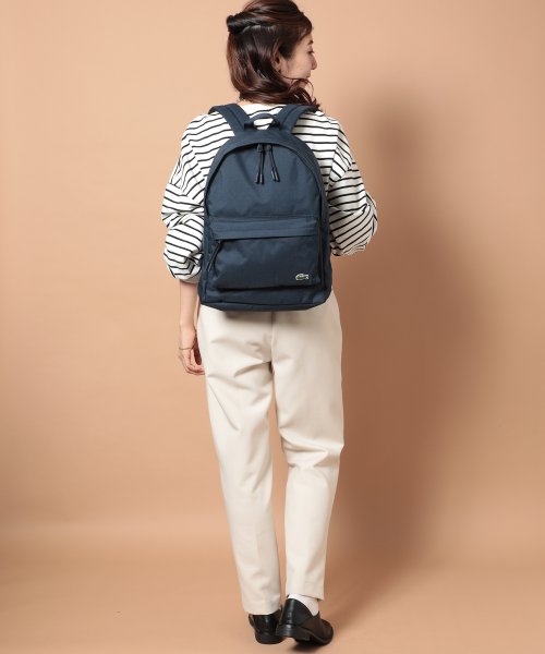 LACOSTE(ラコステ)/PC収納可能◎【LACOSTE / ラコステ】ネオクロコ PC デイパック バックパック NH4099 プレゼント ユニセックス/img19