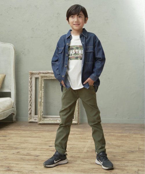 ikka kids(イッカ　キッズ)/GOKU楽 ストレッチパンツ （120〜160cm）/img02