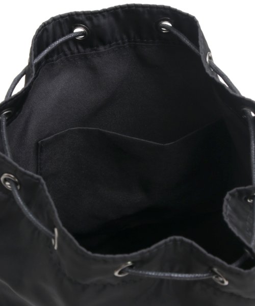 MAISON mou(メゾンムー)/【recomend selection/セレクト】double pocket drawstring bag ダブルポケット巾着 2way バッグ/img19