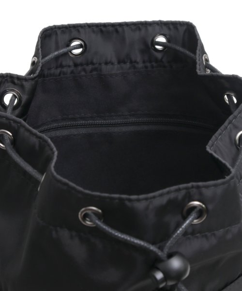 MAISON mou(メゾンムー)/【recomend selection/セレクト】double pocket drawstring bag ダブルポケット巾着 2way バッグ/img20