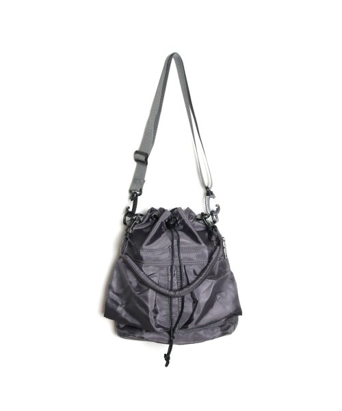 MAISON mou(メゾンムー)/【recomend selection/セレクト】double pocket drawstring bag ダブルポケット巾着 2way バッグ/img25