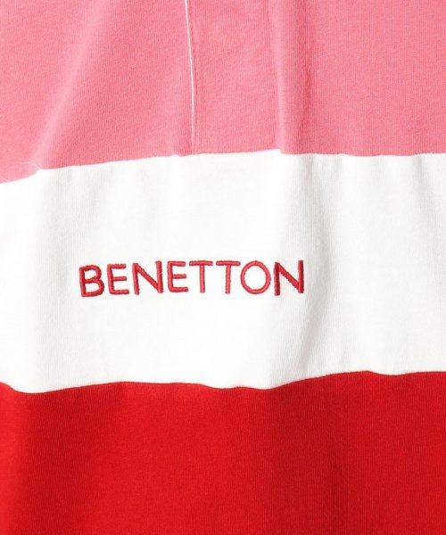 BENETTON (mens)(ベネトン（メンズ）)/カラーブロック長袖ラガーポロシャツ・ユニセックス/img33
