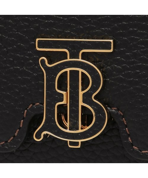 BURBERRY(バーバリー)/バーバリー 三つ折り財布 TBコンパクトウォレット コンパクト財布 ブラック レディース BURBERRY 8049217 A1189/img06