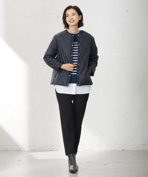 J.PRESS LADIES（LARGE SIZE）(J．プレス　レディス（大きいサイズ）)/【洗える】VIS/PE MILANO ボーダー ニット/img07