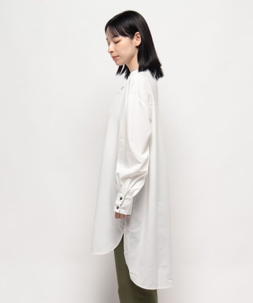 MAISON BREEZE(MAISON BREEZE)/【MAISON BREEZE】とろみロングシャツ SCCH400/img30