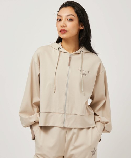 ＜好評につき追加決定！＞【agnes b.×NERGY】UV エトワールフーディーZIP UP トップス パーカー T1372460317(10450円)