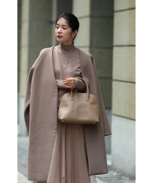 何にでも合う本革上質バッグ 