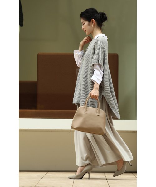 何にでも合う本革上質バッグ 