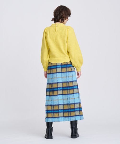 セール】シャギーチェックスカート(505562428) | ハウス オブ ロータス  