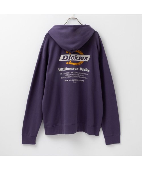 MAC HOUSE(men)(マックハウス（メンズ）)/[大きいサイズ] Dickies ディッキーズ 裏毛グラフィック長袖パーカー キングサイズ 3478－6532KG/img01