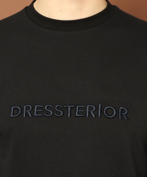 DRESSTERIOR(ドレステリア)/3Dロゴ刺繍 ロングスリーブスウェットT/img16