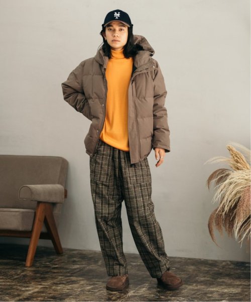 【LASKA GRAPHENE / ラスカ グラフェン】フードダウンジャケット LASKA GRAPHENE ラスカグラフェン