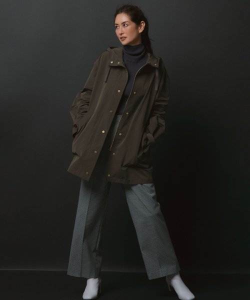 【洗える/撥水加工】ブライトウェザークロス フーテッド アウター ブルゾン R2171159962(16606円)