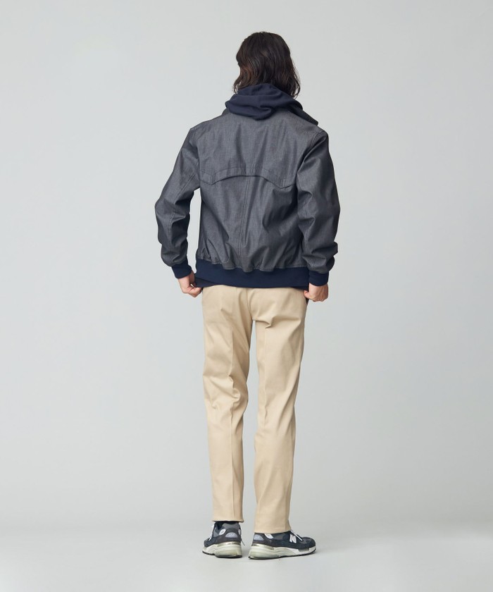 ボンディングデニム ゴルフジャケット(505571662)｜HANKYU MEN'S