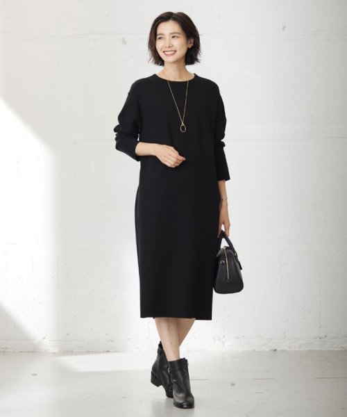 J.PRESS LADIES（LARGE SIZE）(J．プレス　レディス（大きいサイズ）)/【洗える】VIS/PE MILANO ニット ワンピース/img05