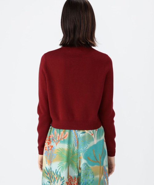 CABaN コットンカシミヤ クルーネックカーディガン 