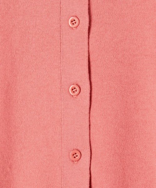 CABaN コットンカシミヤ クルーネックカーディガン 