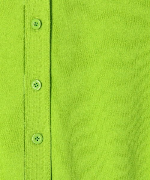 CABaN コットンカシミヤ クルーネックカーディガン 