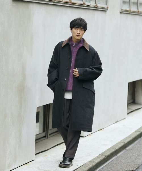 HIGH LAND WOOL オーバーサイズバルマカーンコート LAND HIGH WOOL