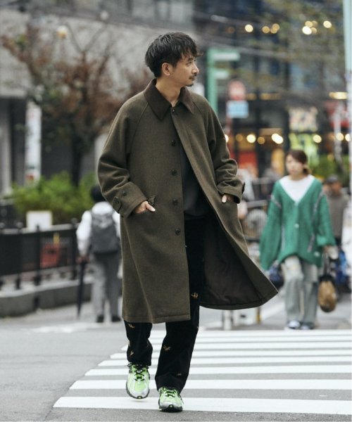 HIGH LAND WOOL オーバーサイズバルマカーンコート LAND HIGH WOOL