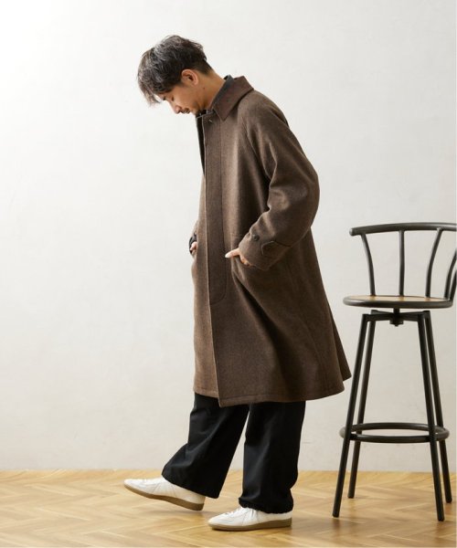 JOURNAL STANDARD relume Men's(ジャーナルスタンダード　レリューム　メンズ)/HIGH LAND WOOL オーバーサイズバルマカーンコート/img30