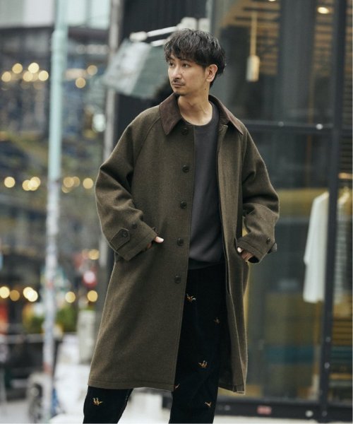 HIGH LAND WOOL オーバーサイズバルマカーンコート LAND HIGH WOOL