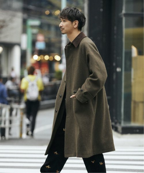 HIGH LAND WOOL オーバーサイズバルマカーンコート LAND HIGH WOOL