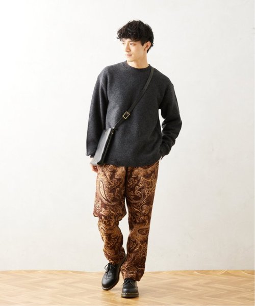 JOURNAL STANDARD relume Men's(ジャーナルスタンダード　レリューム　メンズ)/HAMILTON WOOL ガーター クルーネックニット/img01