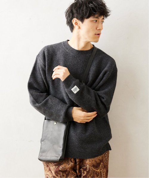 JOURNAL STANDARD relume Men's(ジャーナルスタンダード　レリューム　メンズ)/HAMILTON WOOL ガーター クルーネックニット/img09