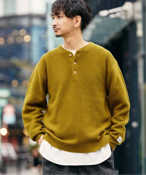 JOURNAL STANDARD relume Men's(ジャーナルスタンダード　レリューム　メンズ)/HAMILTON WOOL ガーター ヘンリーネックニット/img17