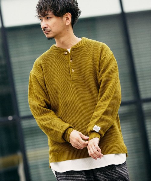 JOURNAL STANDARD relume Men's(ジャーナルスタンダード　レリューム　メンズ)/HAMILTON WOOL ガーター ヘンリーネックニット/img19