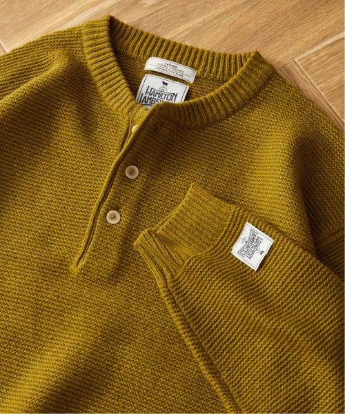 JOURNAL STANDARD relume Men's(ジャーナルスタンダード　レリューム　メンズ)/HAMILTON WOOL ガーター ヘンリーネックニット/img25